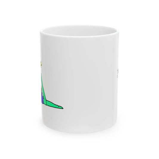 Dreamy Doodle Space Babe - Ceramic Mug
