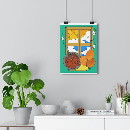 Cozy Baking - Giclée Art Print