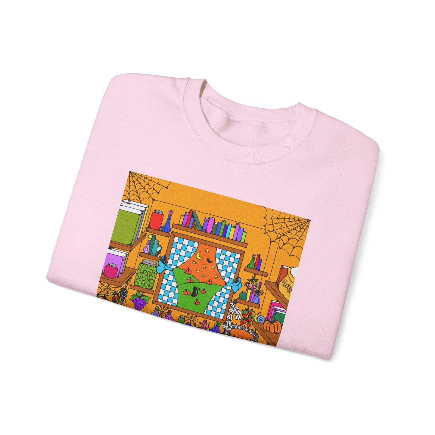 Cozy Spooky Fall Kitchen Sweater