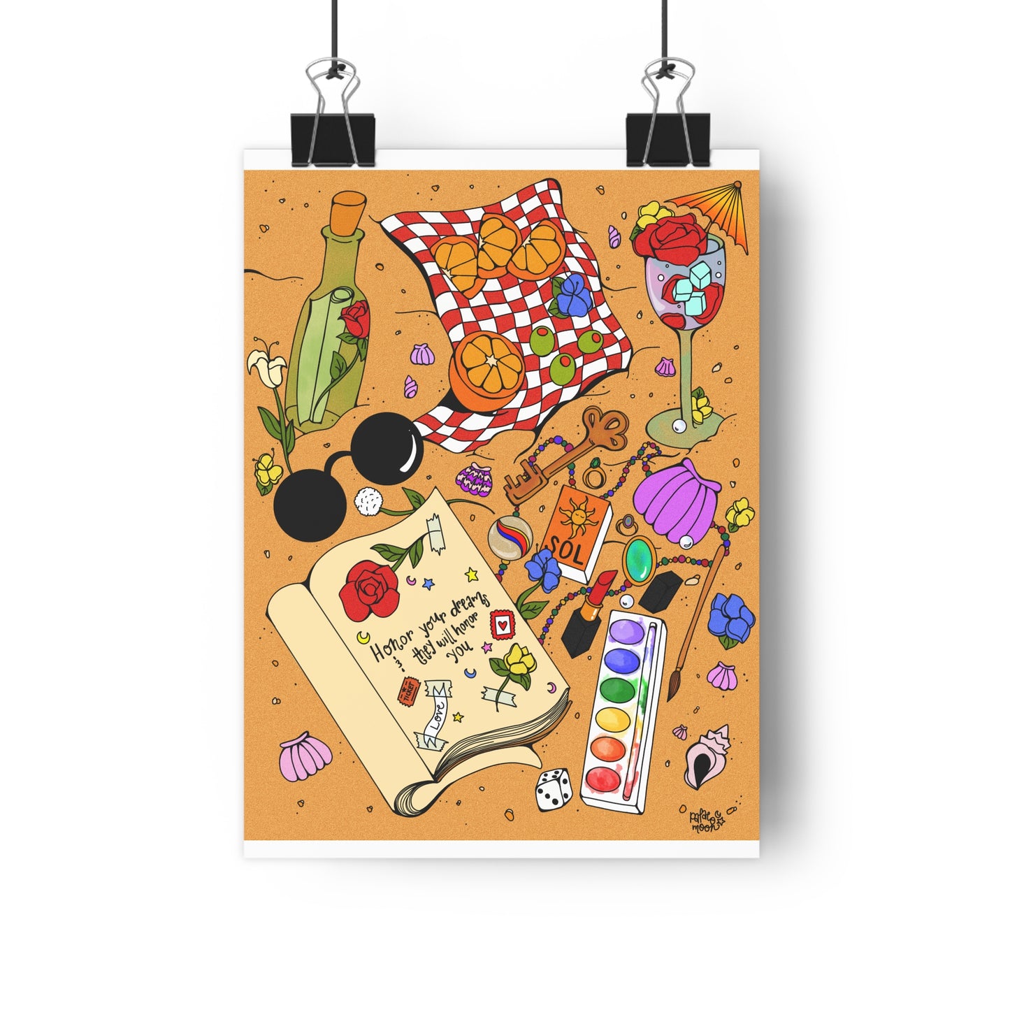 Beach Treasures - Giclée Art Print