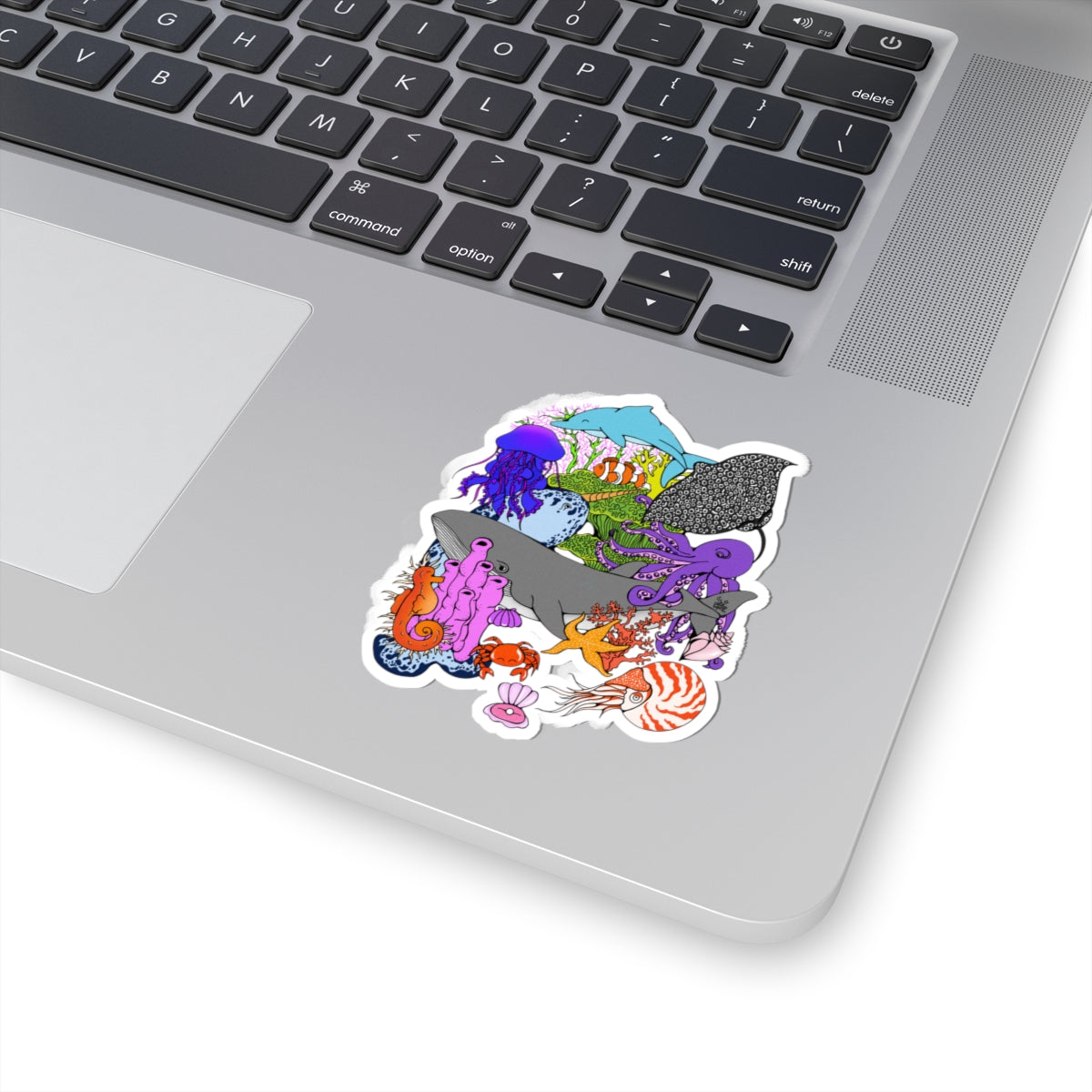 World Ocean Day Kiss-Cut Sticker