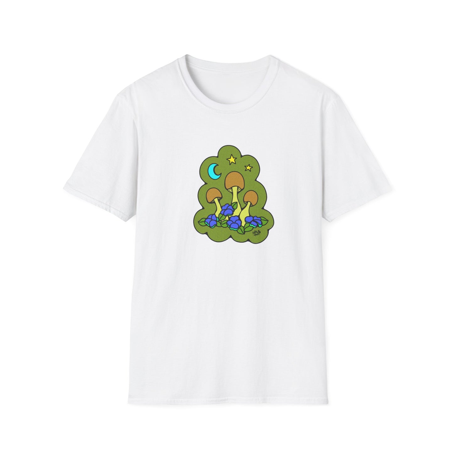 Lil Mushrooms & Flowers - T-Shirt