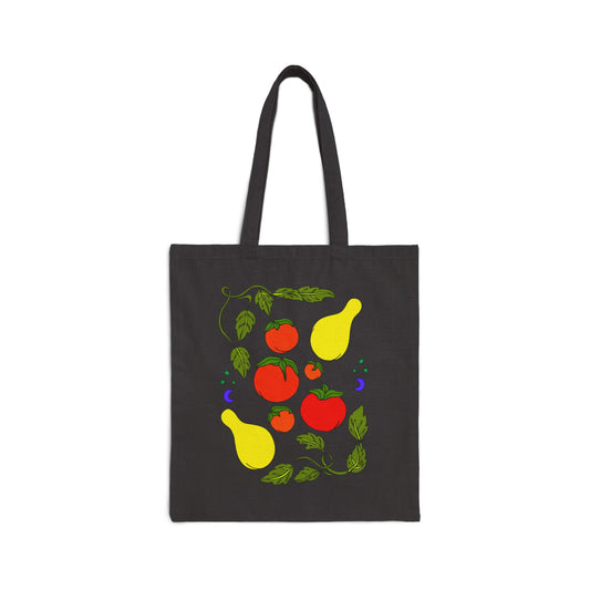 Tomatoes & Basil - Canvas Tote Bag