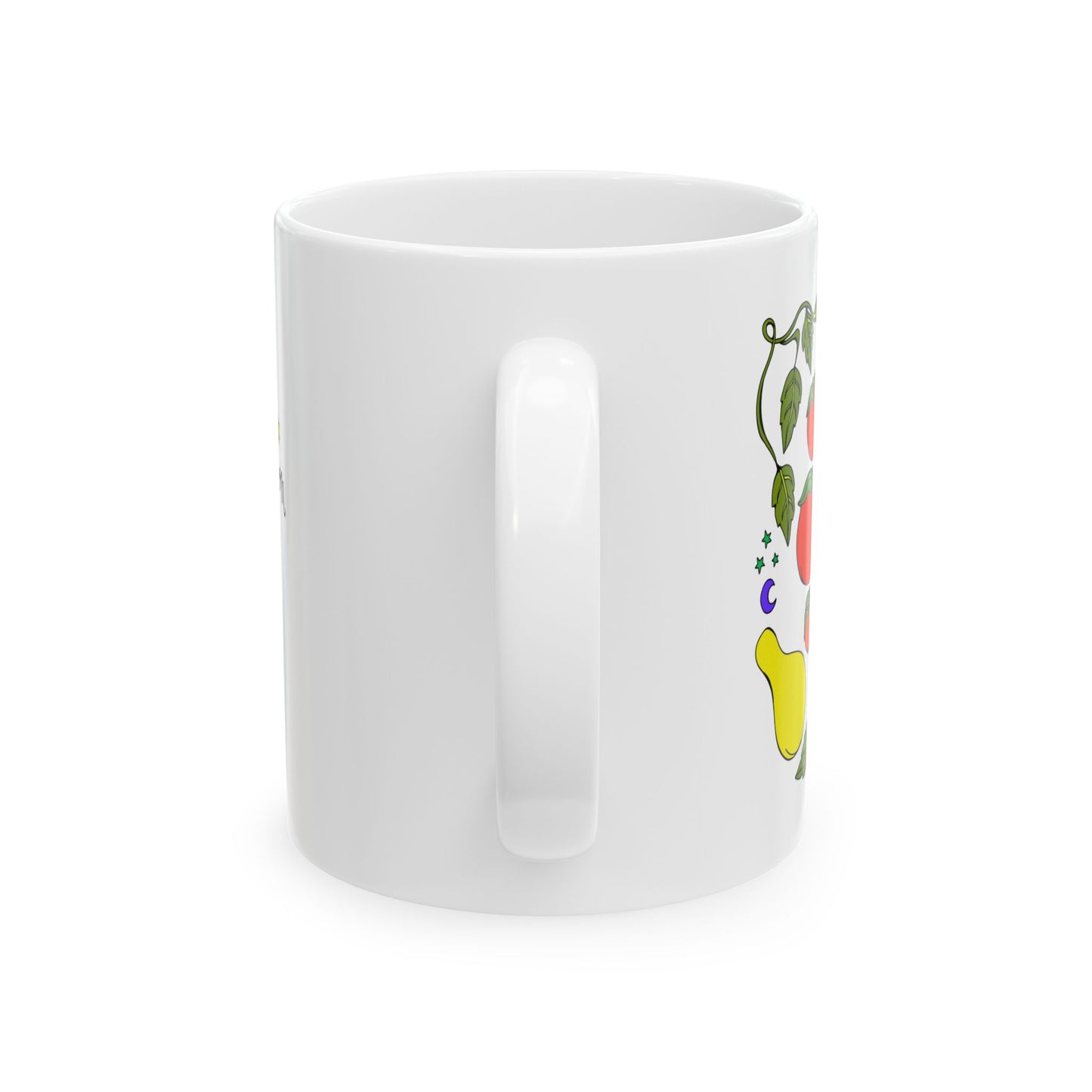 Tomatoes & Basil - Art Challenge - Ceramic Mug