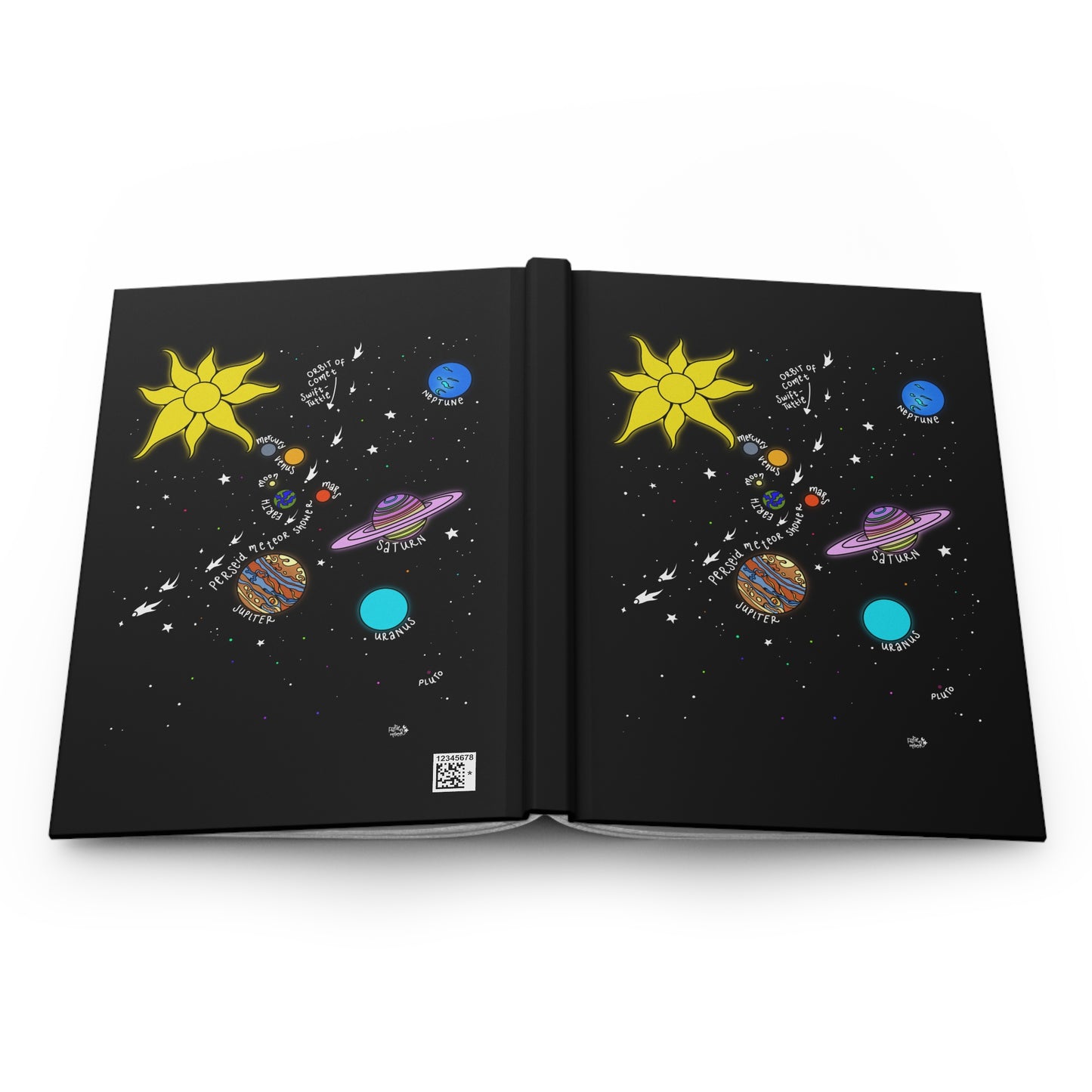 Planetary Parade - Hardcover Journal Matte