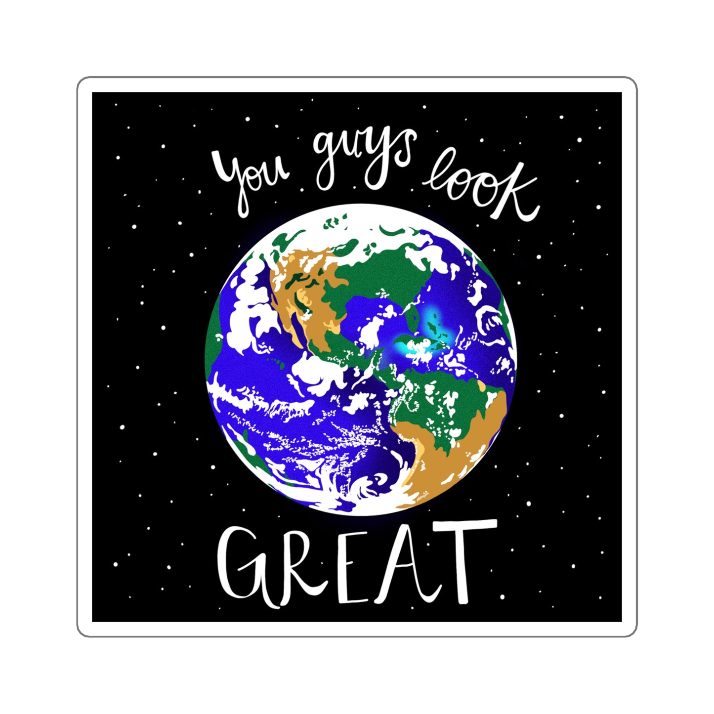 You Guys Look Great - NASA Artemis - Sticker