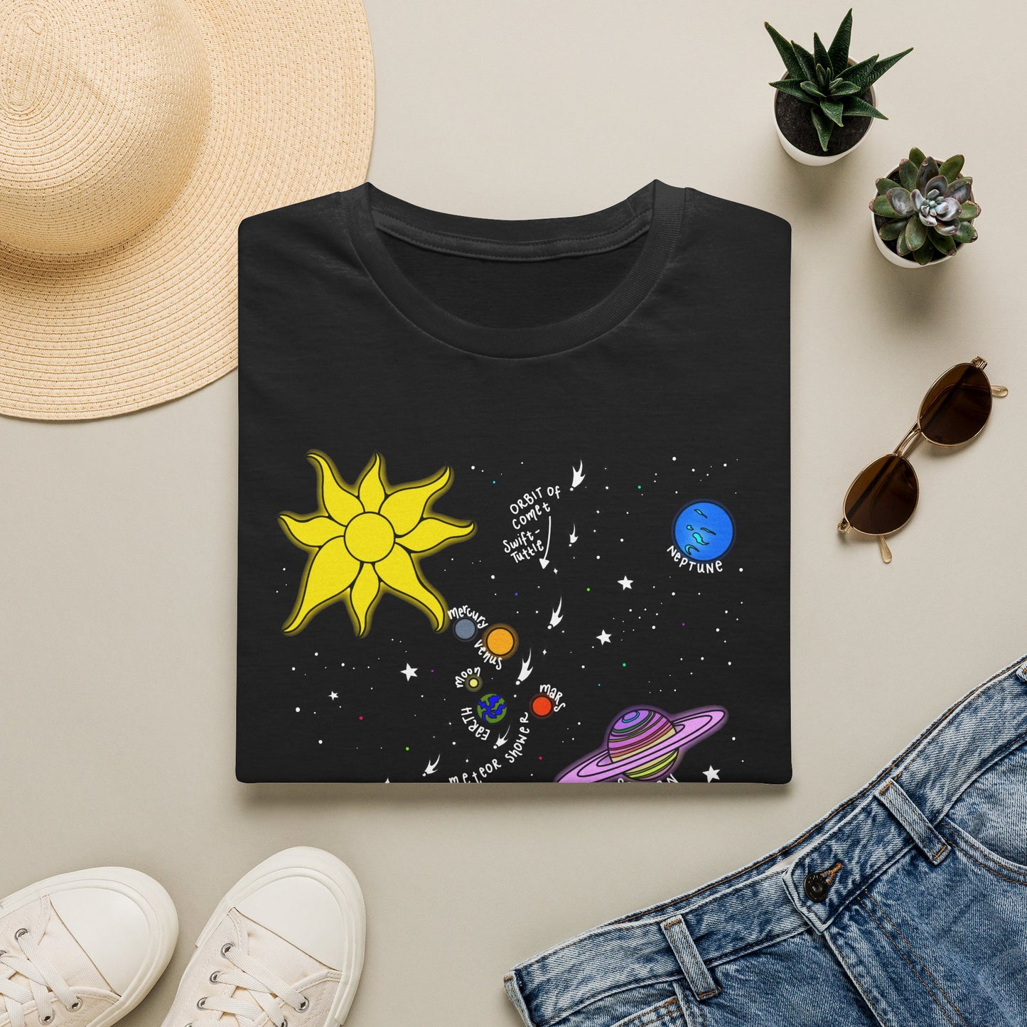 Planetary Parade - No Text - T-Shirt