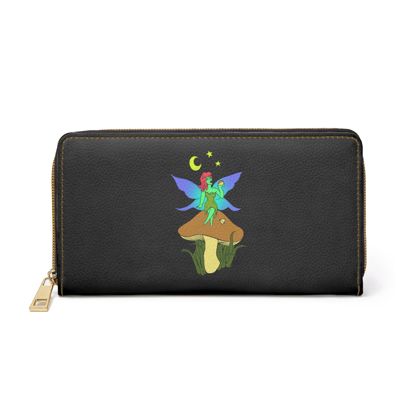 Snackin Fairy Mushroom - Zipper Wallet