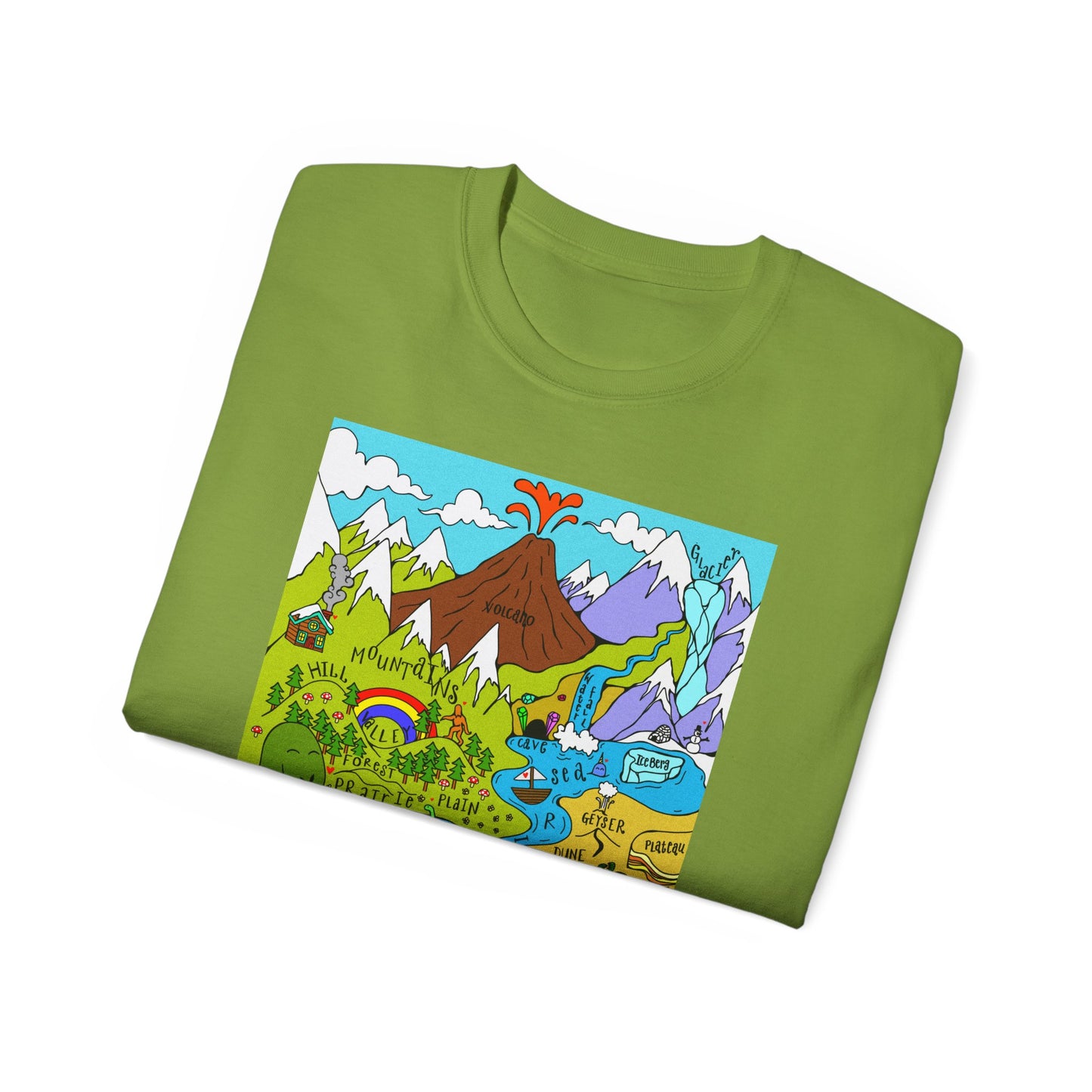 Geography/Geology Terms T-Shirt