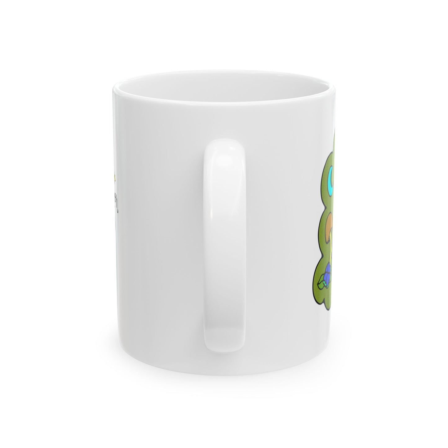 Lil Mushrooms & Flowers - Ceramic Mug, (11oz, 15oz)