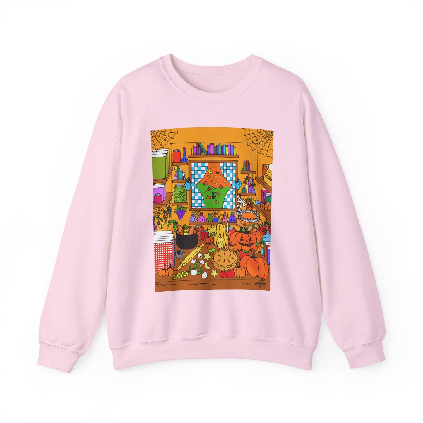 Cozy Spooky Fall Kitchen Sweater