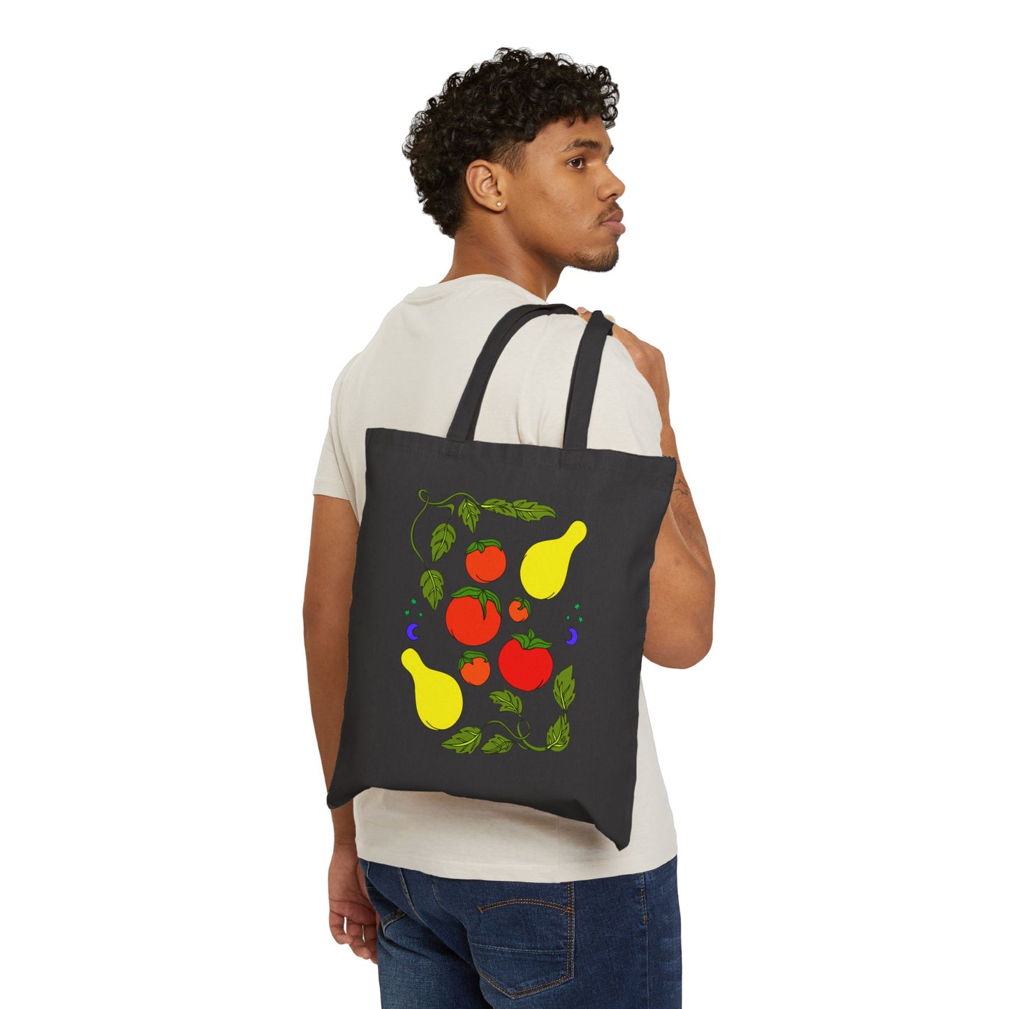 Tomatoes & Basil - Canvas Tote Bag