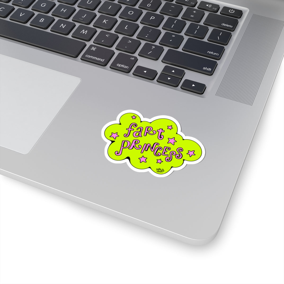 Fart Princess Kiss-Cut Sticker