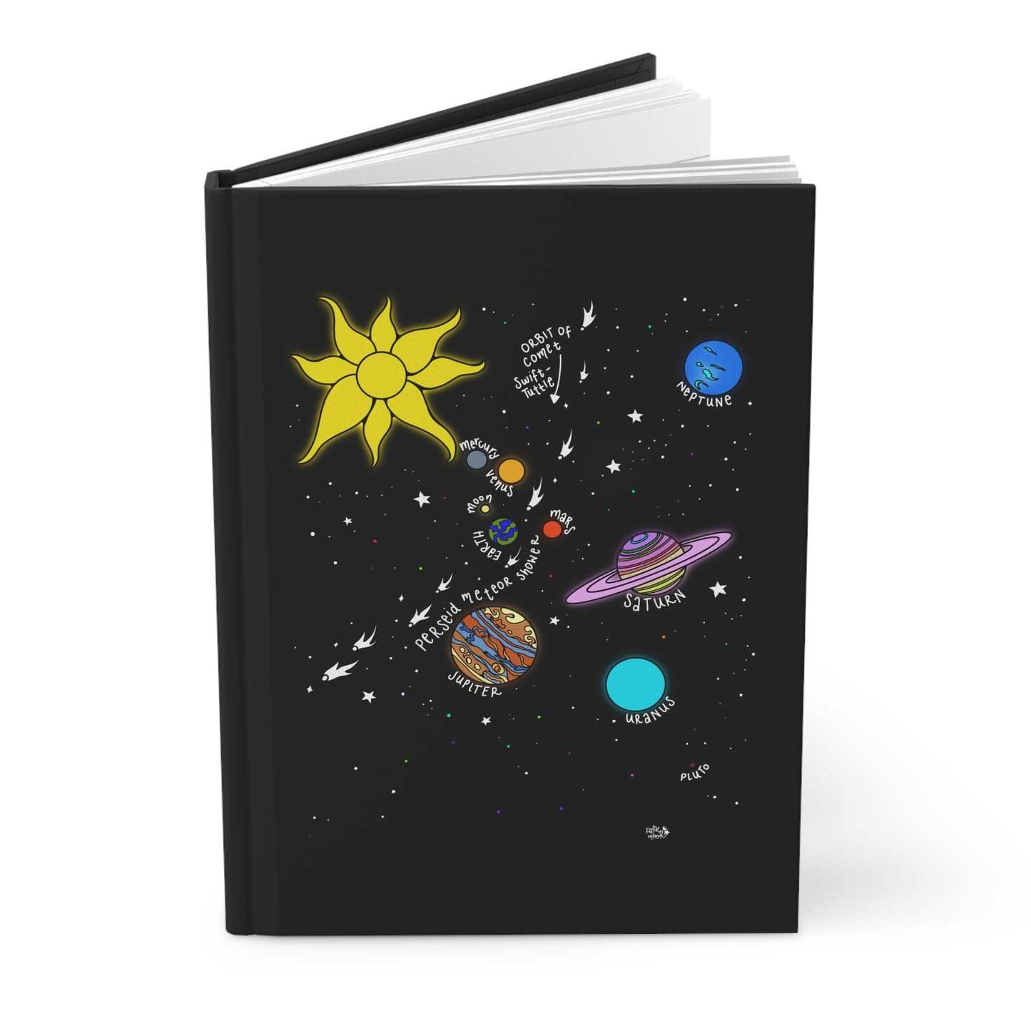 Planetary Parade - Hardcover Journal Matte
