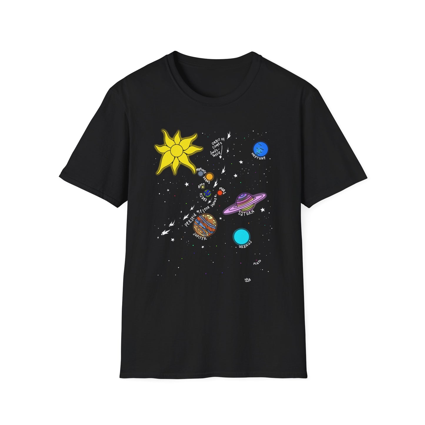 Planetary Parade - No Text - T-Shirt