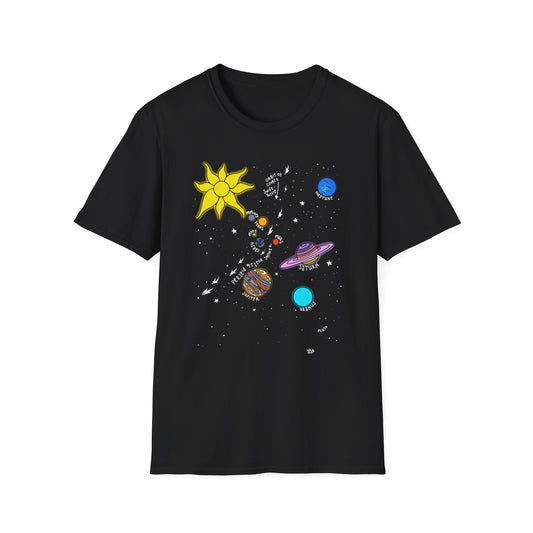 Planetary Parade - No Text - T-Shirt