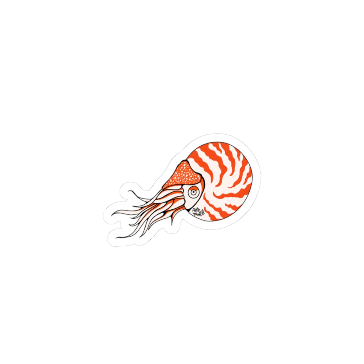 Nautilus Kiss-Cut Sticker