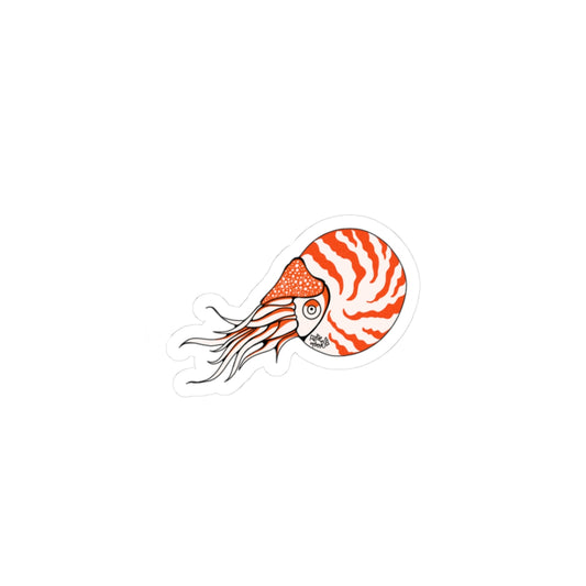 Nautilus Kiss-Cut Sticker
