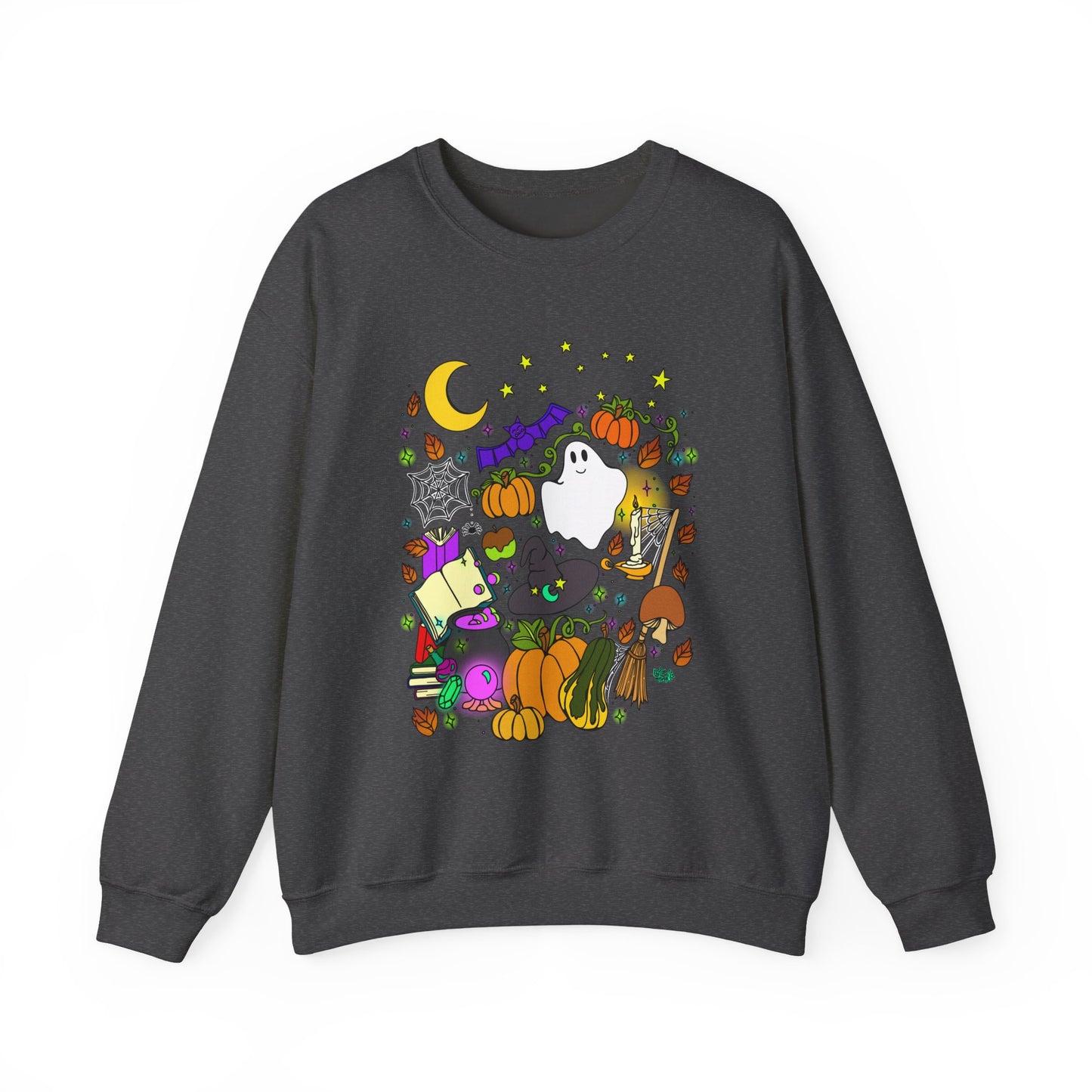 Cozy, Spooky, Clutter Magic - Crewneck Sweatshirt
