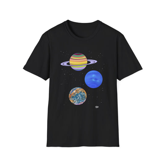 Saturn, Neptune, Jupiter - NASA - T-Shirt