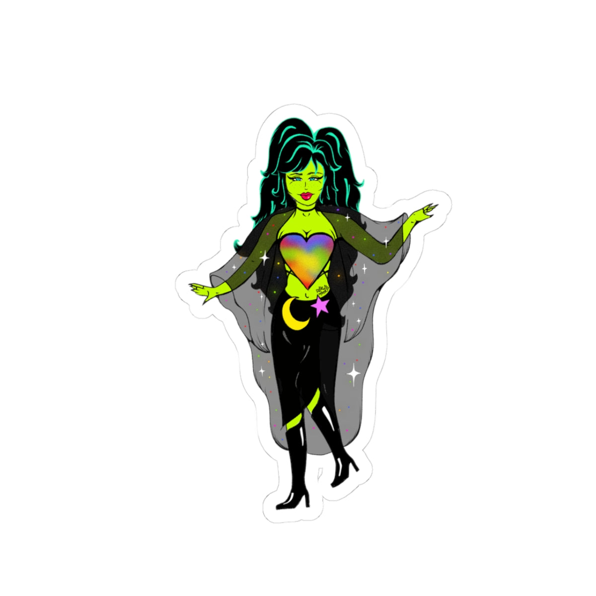 Zena - Kiss-Cut Sticker