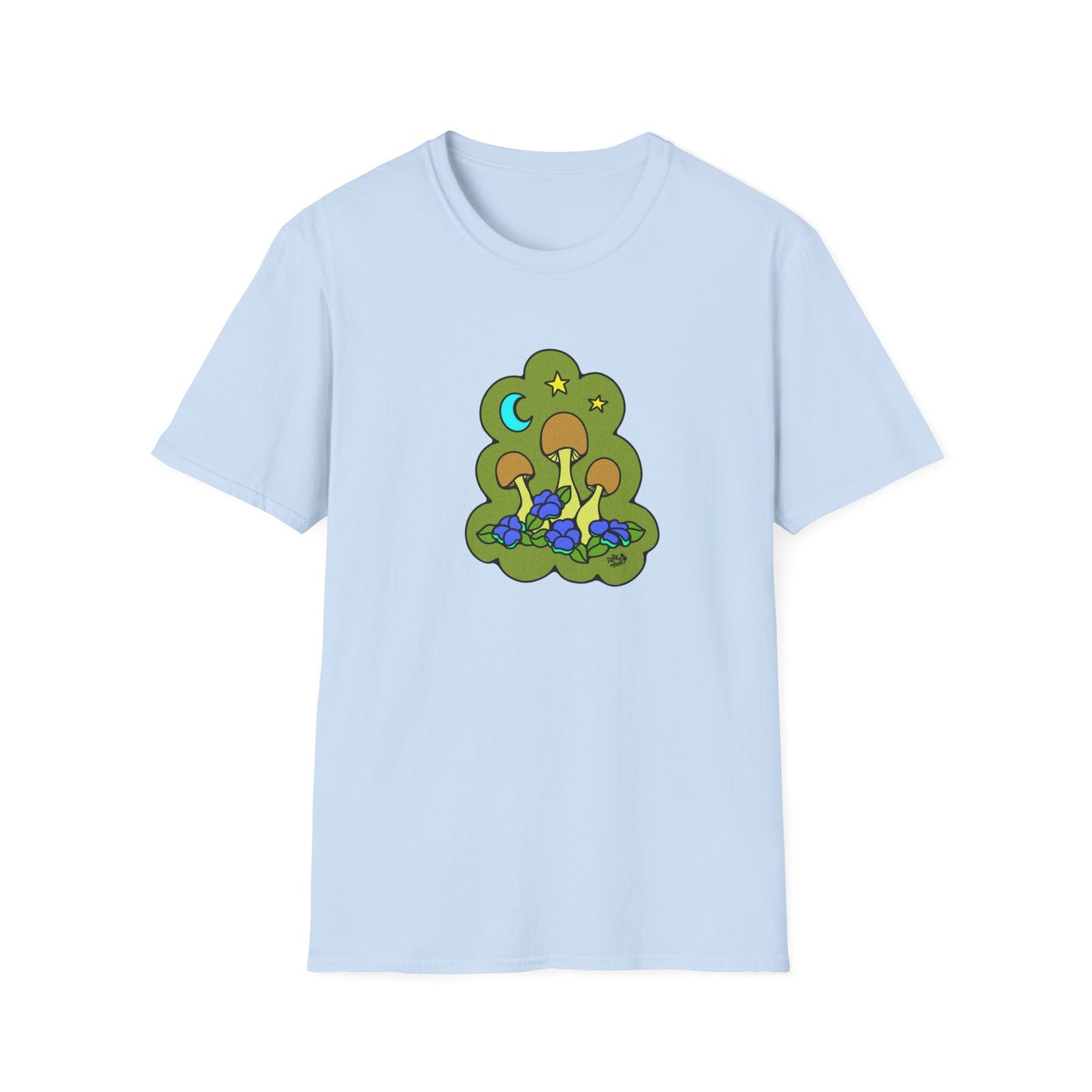 Lil Mushrooms & Flowers - T-Shirt