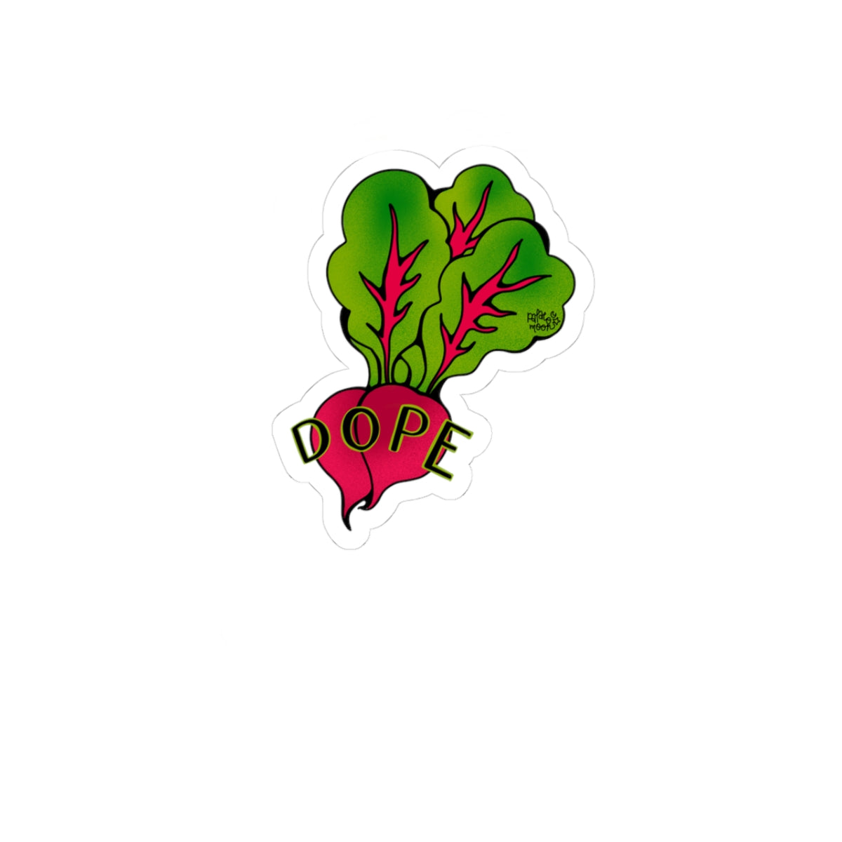 Dope Beets Kiss-Cut Sticker