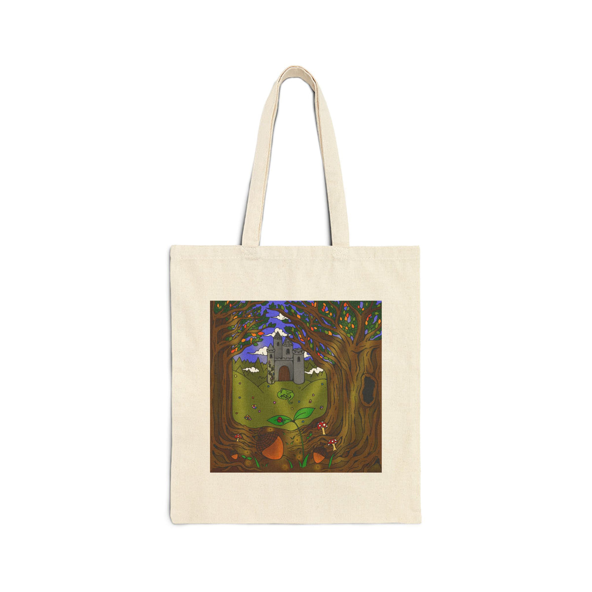 Summer Forest Canvas Tote Bag