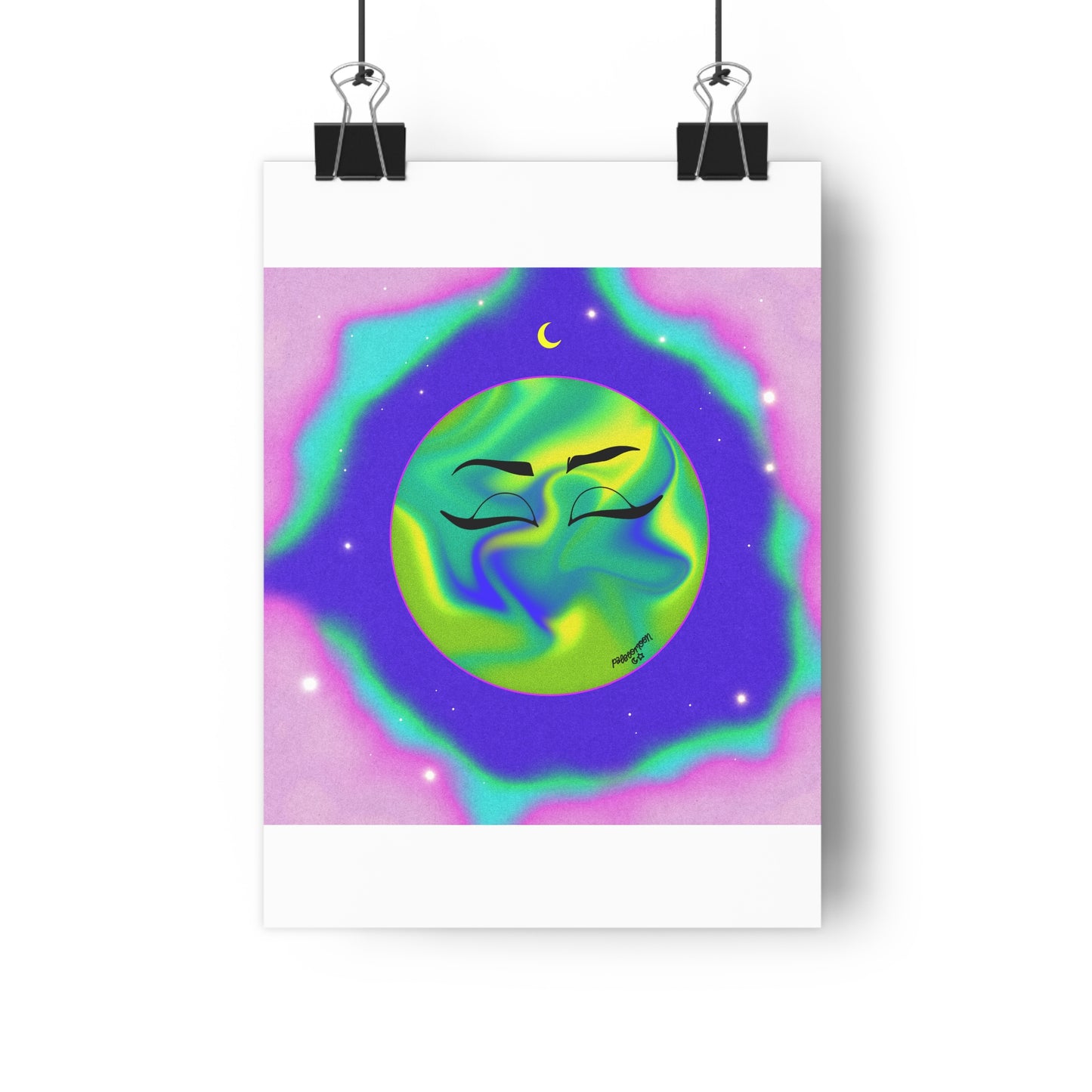 Planet Babe Mya Giclee Print