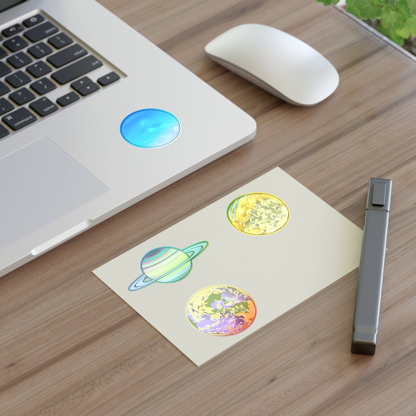 Earth, Saturn, Jupiter, Neptune - NASA - Sticker Sheets