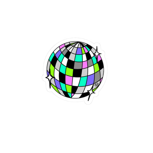 Disco Ball - Kiss-Cut Stickers