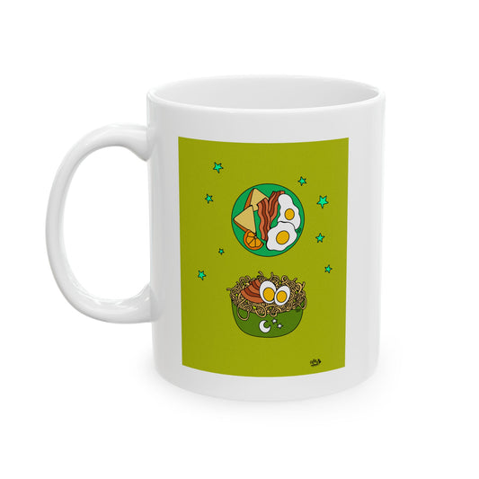 Bacon & Eggs & Ramen - Ceramic Mug