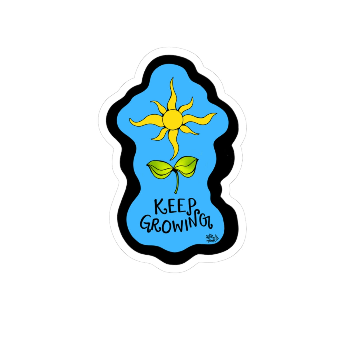 Keep Growing Kiss-Cut Sticker