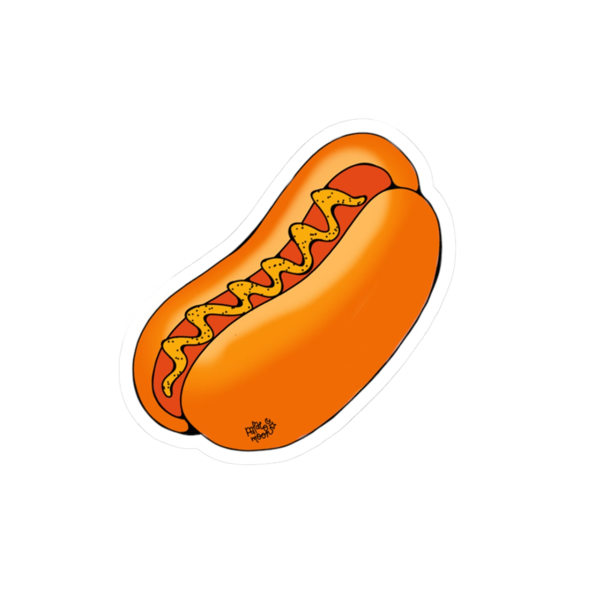 Hot Dog Kiss-Cut Sticker
