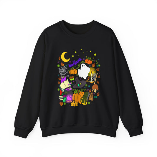 Cozy, Spooky, Clutter Magic - Crewneck Sweatshirt