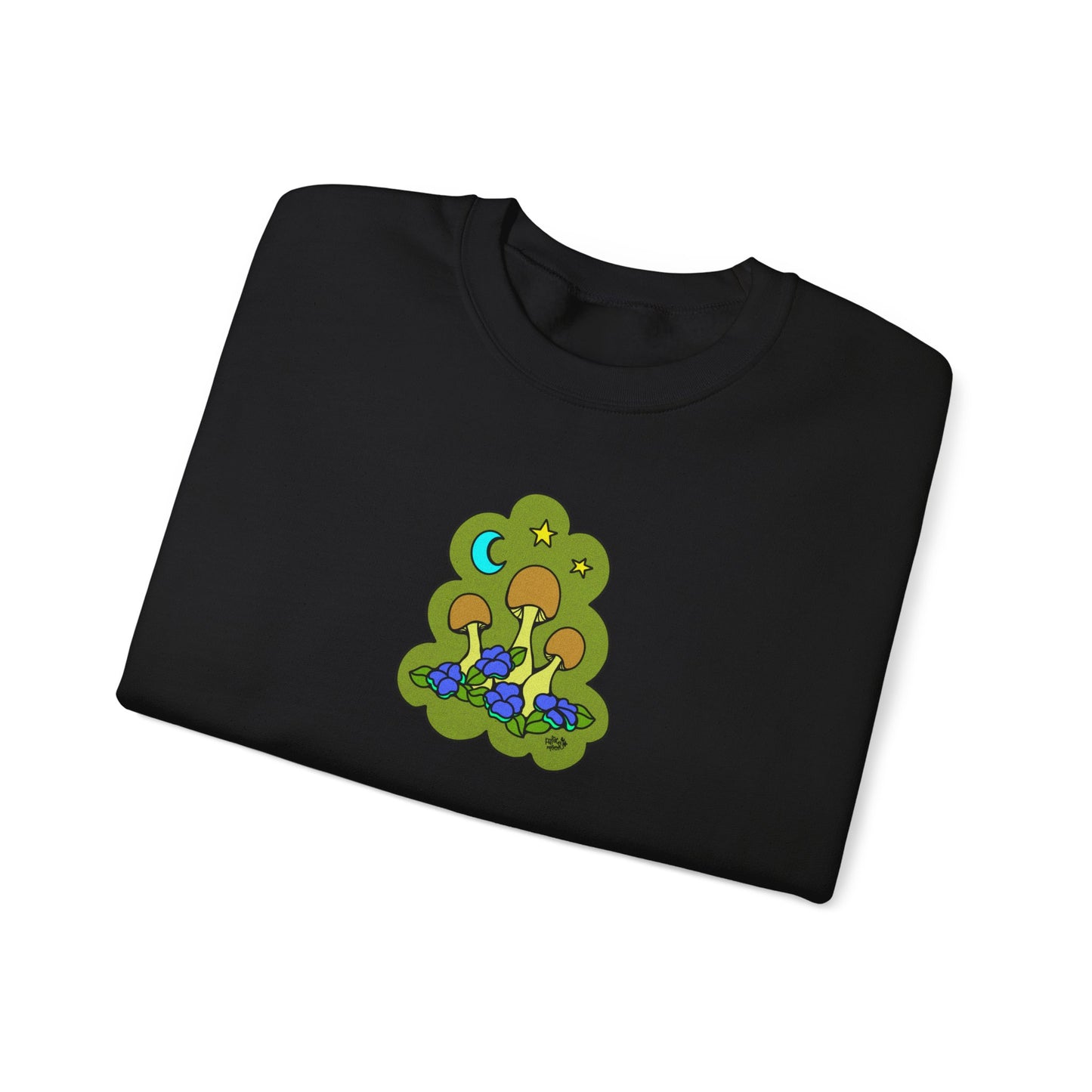 Lil Mushrooms & Flowers - Crewneck Sweater