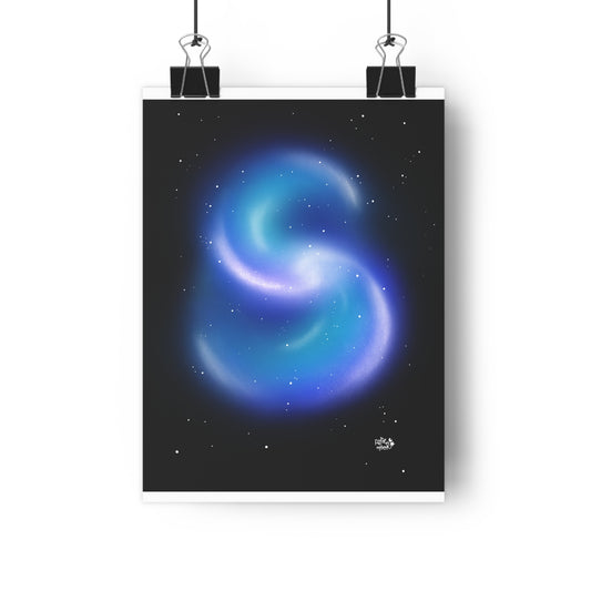 Blue Galaxy - Giclée Art Print
