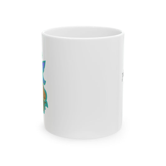 Snackin Mushroom Fairy - Ceramic Mug
