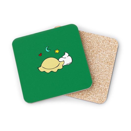Pierogi Darling Coasters