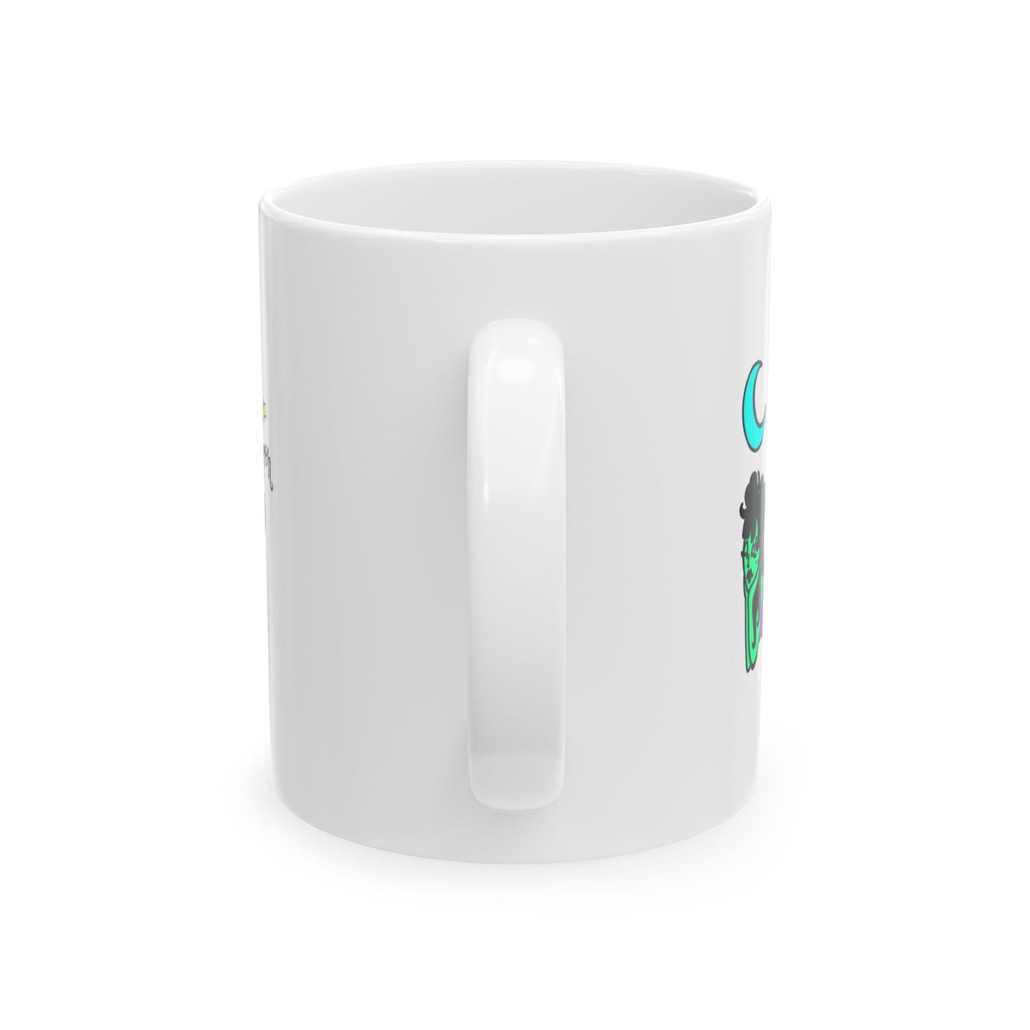 Dreamy Doodle Space Babe - Ceramic Mug, (11oz, 15oz)