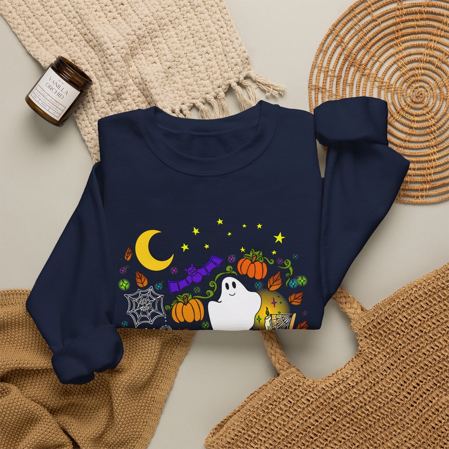 Cozy, Spooky, Clutter Magic - Crewneck Sweatshirt