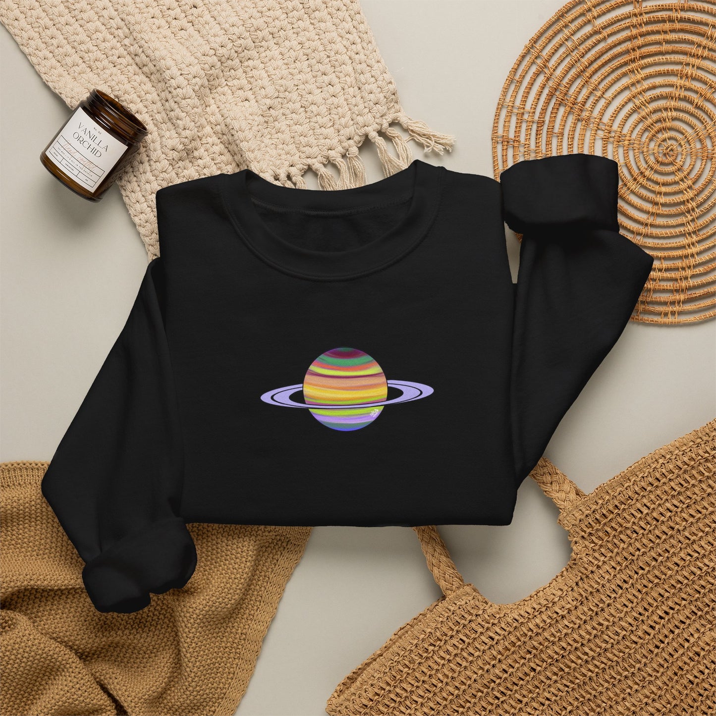Saturn - NASA - Crewneck Sweatshirt