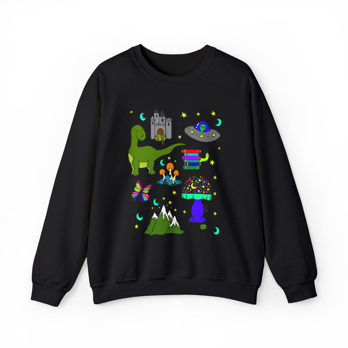 Random Palaeomoon -Crewneck Sweatshirt