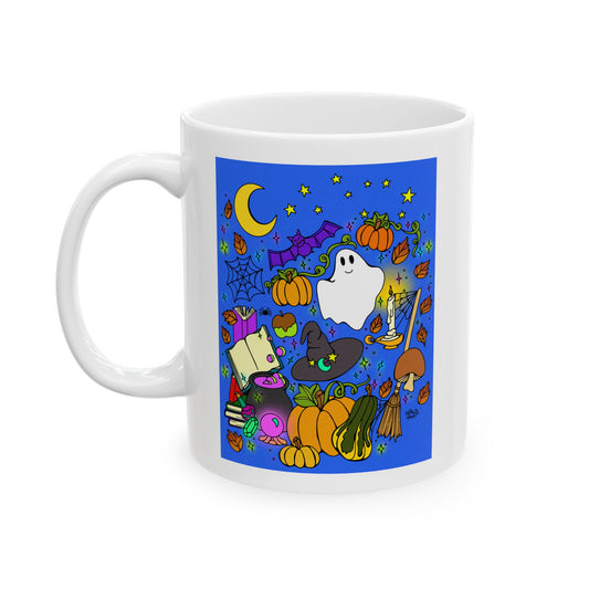 Cozy, Spooky, Clutter Magic - Ceramic Mug 11oz