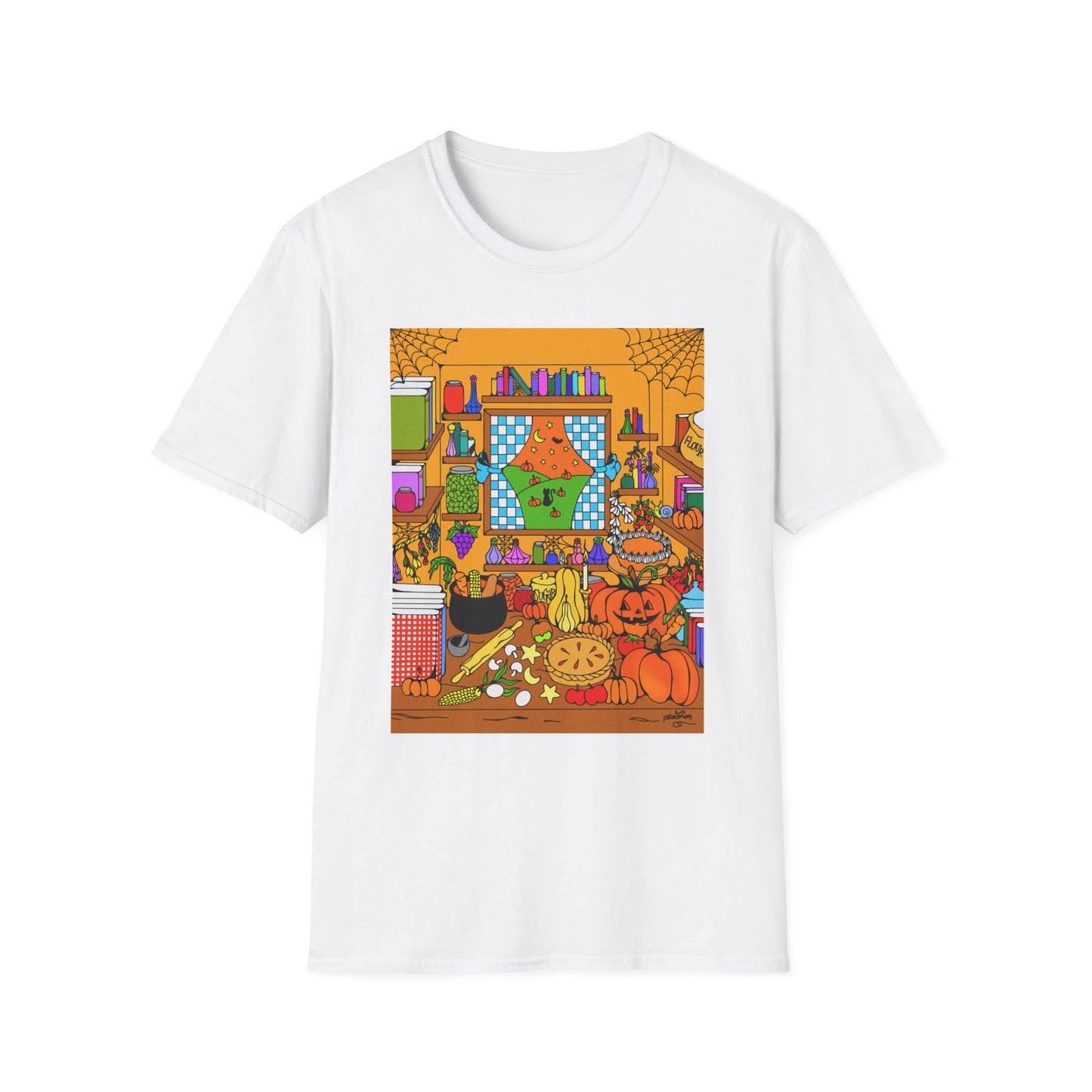 Cozy Spooky Fall Kitchen T-Shirt