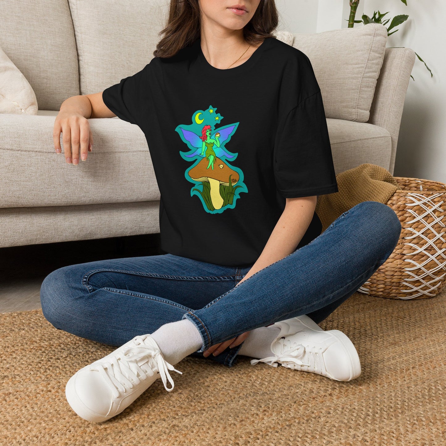 Snackin Mushroom Fairy - T-Shirt