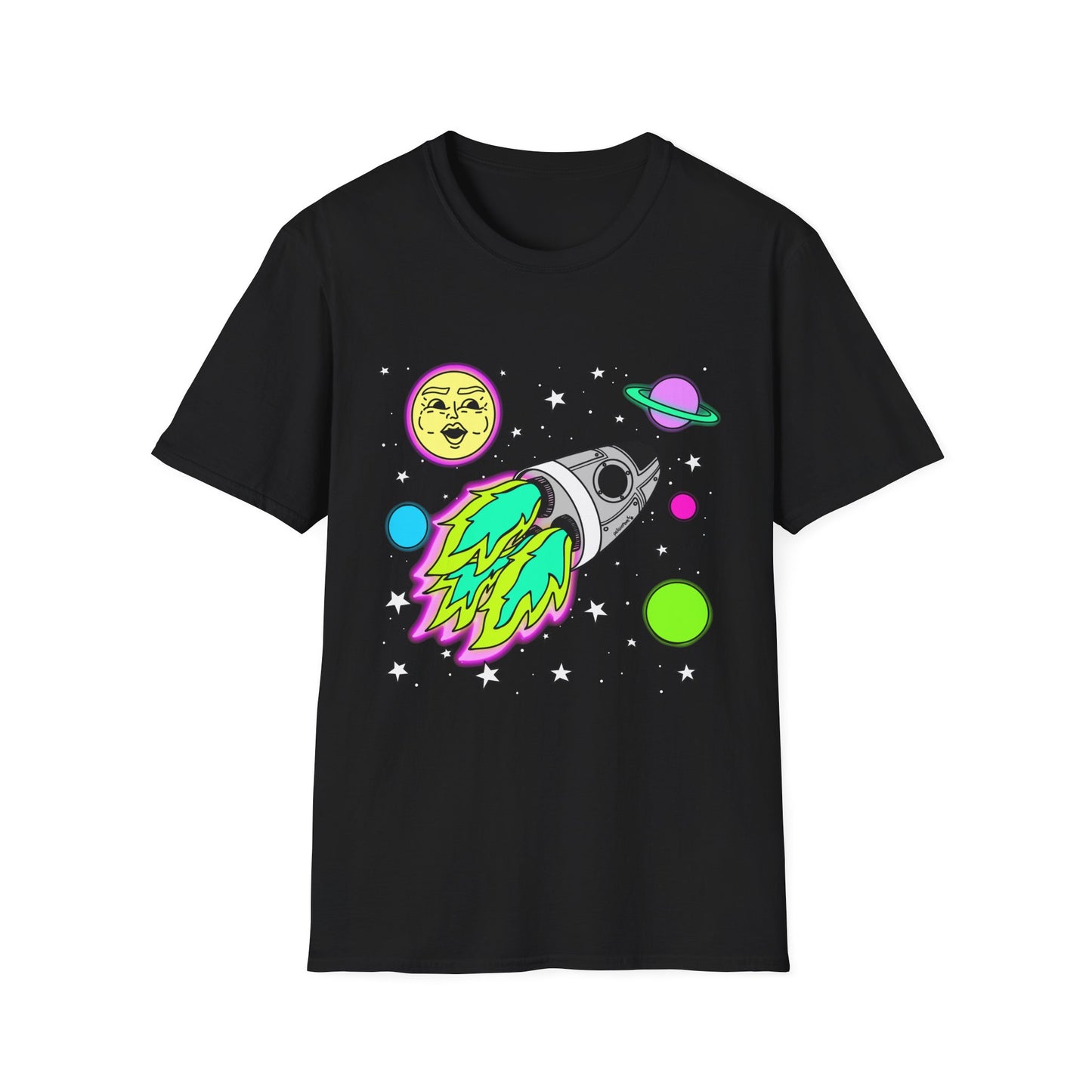 Retro Space - T-Shirt