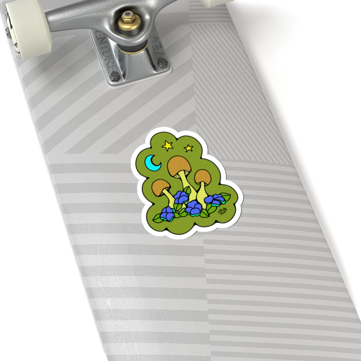 Lil Mushrooms & Flowers - Kiss-Cut Stickers
