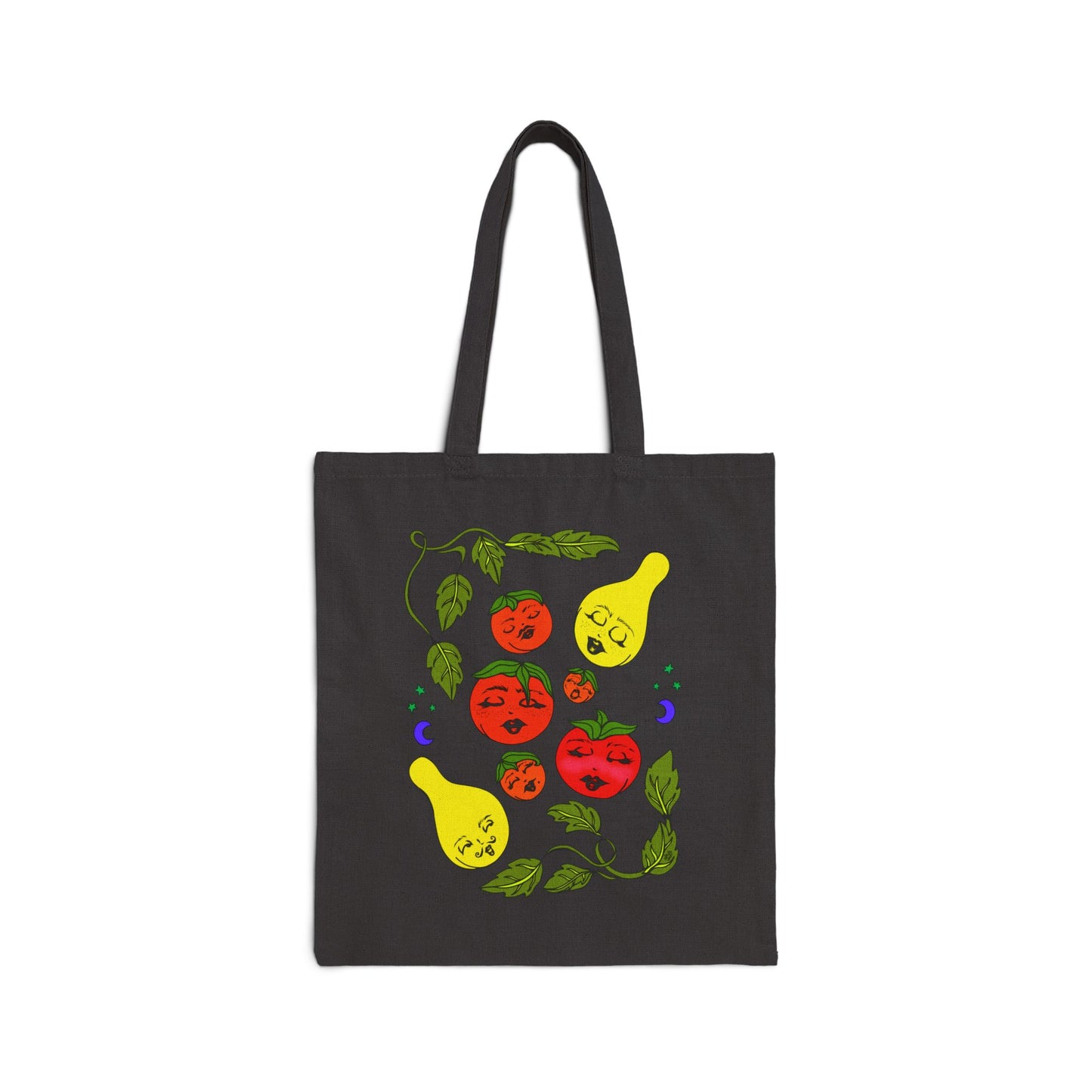 Cute Lil Tomatoes & Basil - Tote Bag