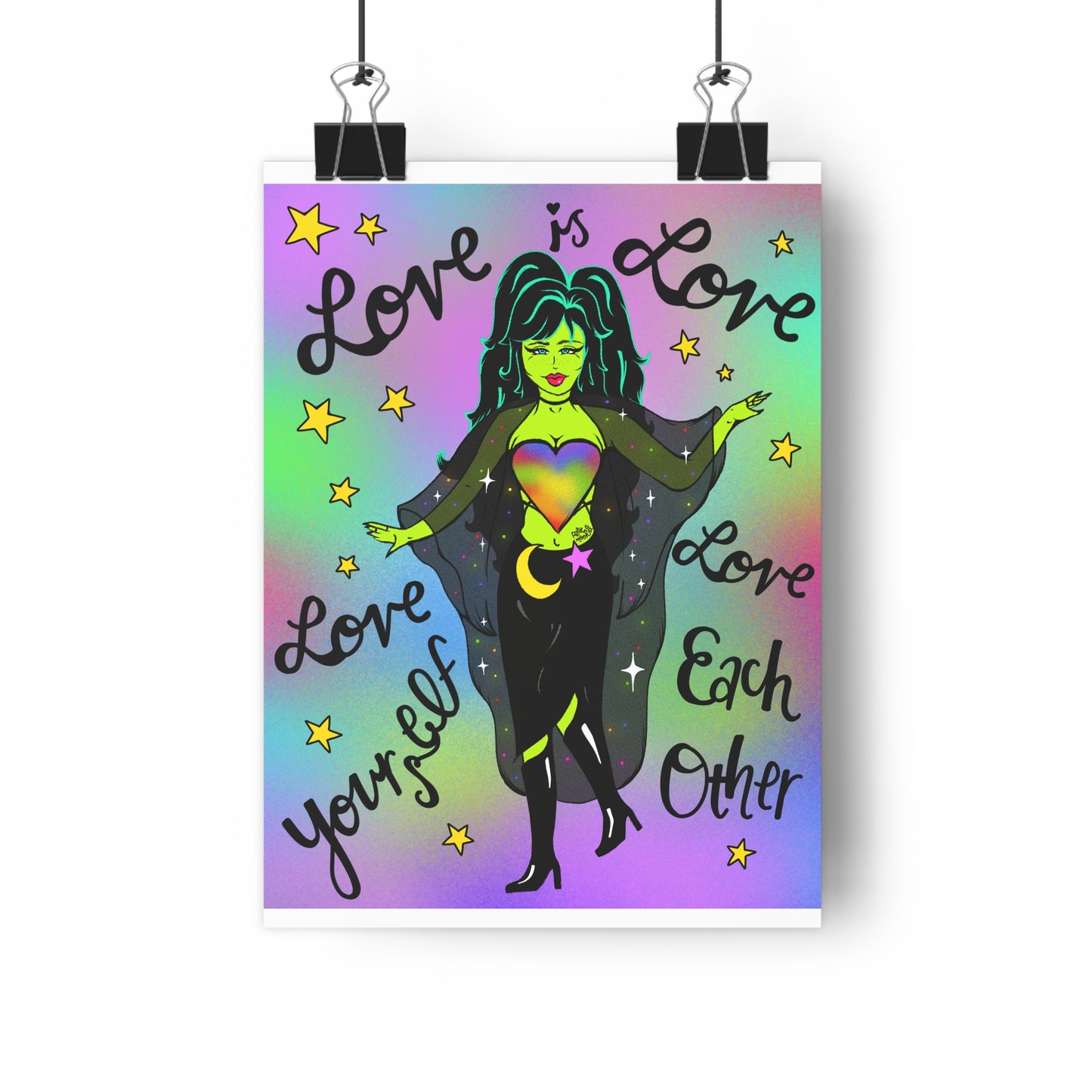 Zena - Love Is Love - Giclée Art Print